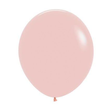 Ballonnen Pastel Matte Melon 45cm 25st van Sempertex koop je bij Partywinkel