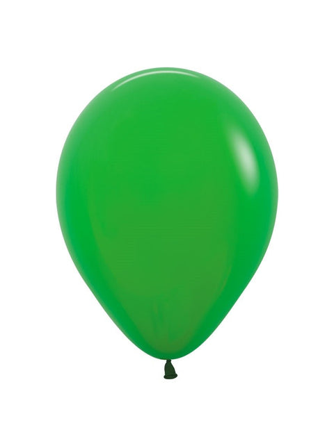 Ballonnen Shamrock Green 23cm 50st van Sempertex koop je bij Partywinkel