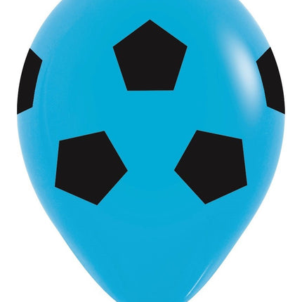 Ballonnen Soccerball Mix 30cm 25st van Sempertex koop je bij Partywinkel