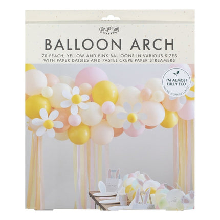 Ballonnenboog Pastel Bloemen van Ginger Ray koop je bij Partywinkel