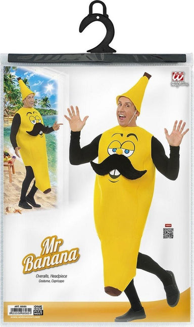 Bananen Kostuum Geel van Widmann koop je bij Partywinkel
