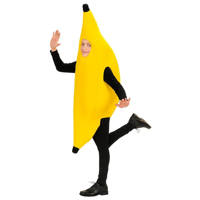 Bananen Kostuum Geel Kind van Widmann koop je bij Partywinkel