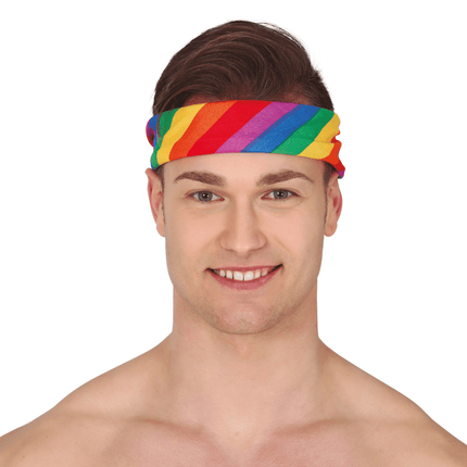 Bandana Regenboog van Fiestas Guirca koop je bij Partywinkel