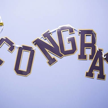 Banner Geslaagd 3m van Folat koop je bij Partywinkel