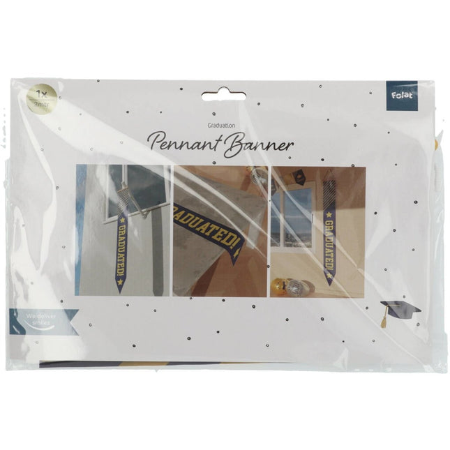 Banner Graduated 2m van Folat koop je bij Partywinkel