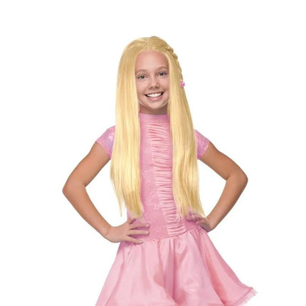 Barbie Pruik Kind Lang Blond van Ciao International koop je bij Partywinkel