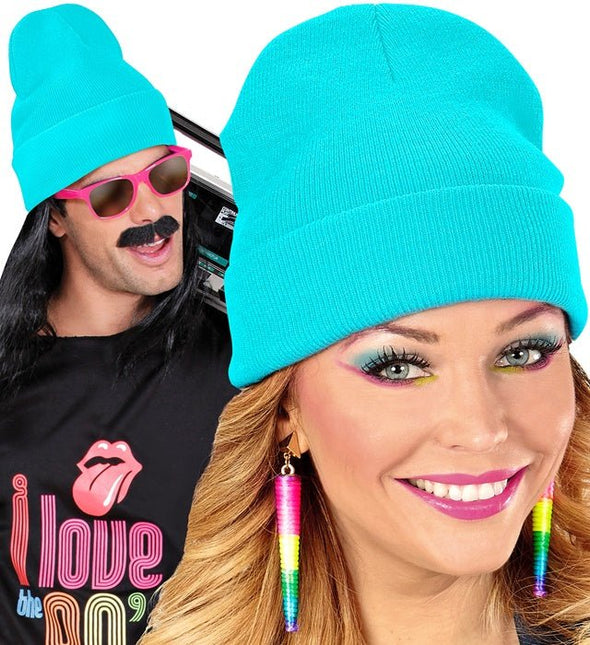 Beanie Lichtblauw van Widmann koop je bij Partywinkel