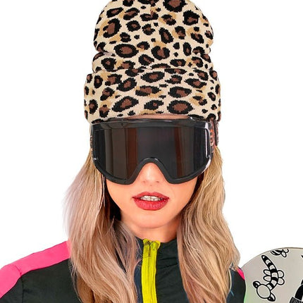 Beanie Luipaard Classic van Widmann koop je bij Partywinkel