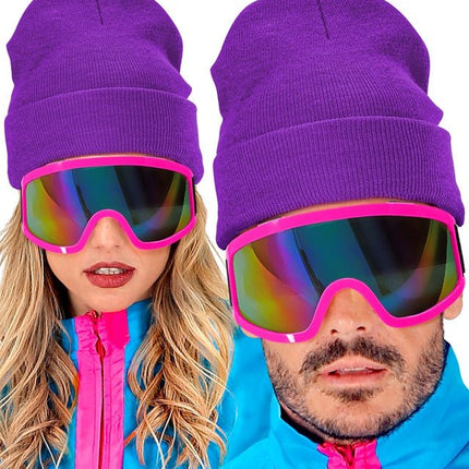 Beanie Paars van Widmann koop je bij Partywinkel