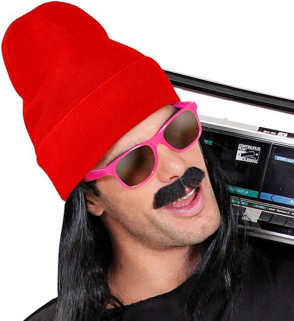 Beanie Rood van Widmann koop je bij Partywinkel