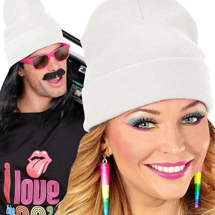 Beanie Wit van Widmann koop je bij Partywinkel