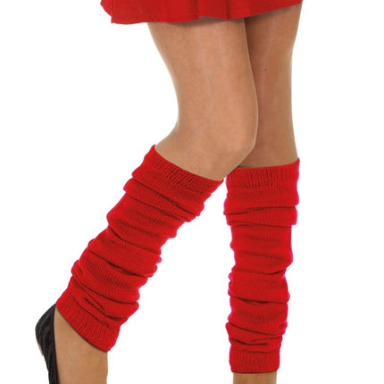 Beenwarmers Rode van Wilbers & Wilbers koop je bij Partywinkel