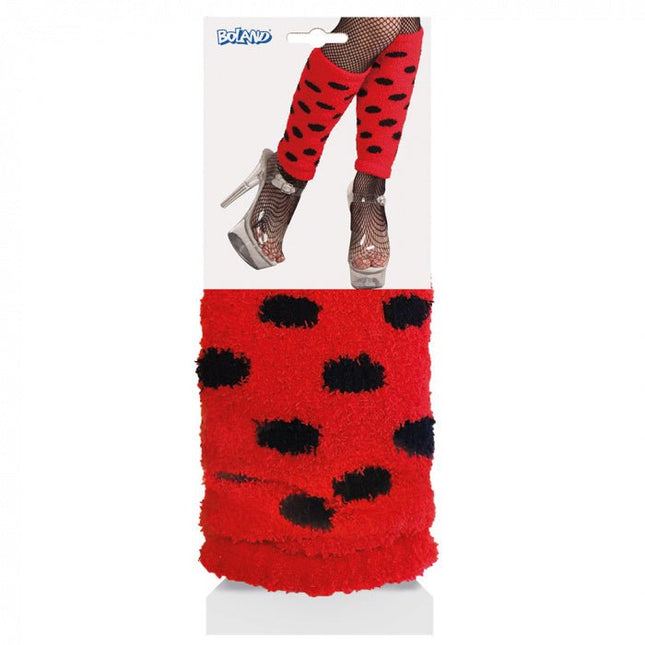 Beenwarmers Rood Zwart van Boland koop je bij Partywinkel