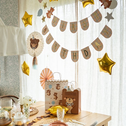 Beer Uitdeeltasjes 32cm van Partydeco koop je bij Partywinkel