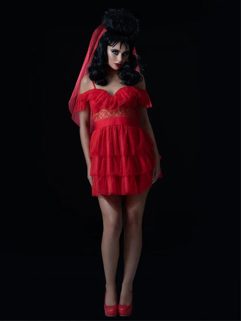 Beetlejuice Lydia Bride Kostuum van Smiffys koop je bij Partywinkel