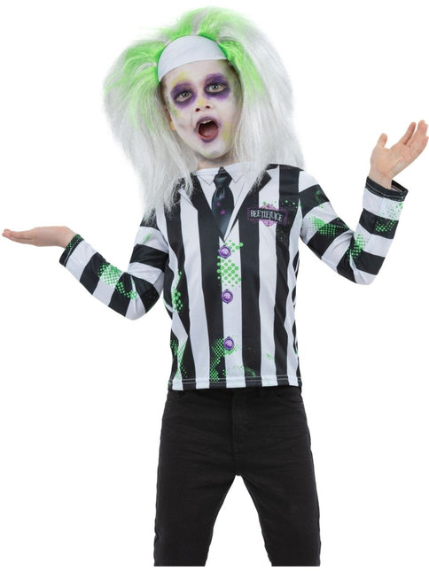 Beetlejuice Top – Kids van Smiffys koop je bij Partywinkel