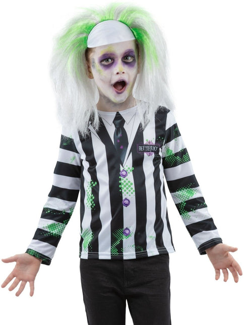 Beetlejuice Top – Kids van Smiffys koop je bij Partywinkel