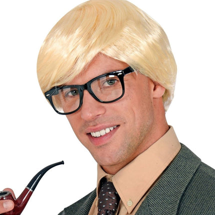 Beige Pruik van Widmann koop je bij Partywinkel