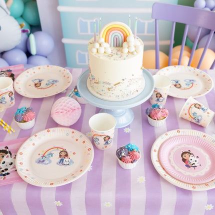 Bekers Gabby's Dollhouse, 250 ml van Partydeco koop je bij Partywinkel