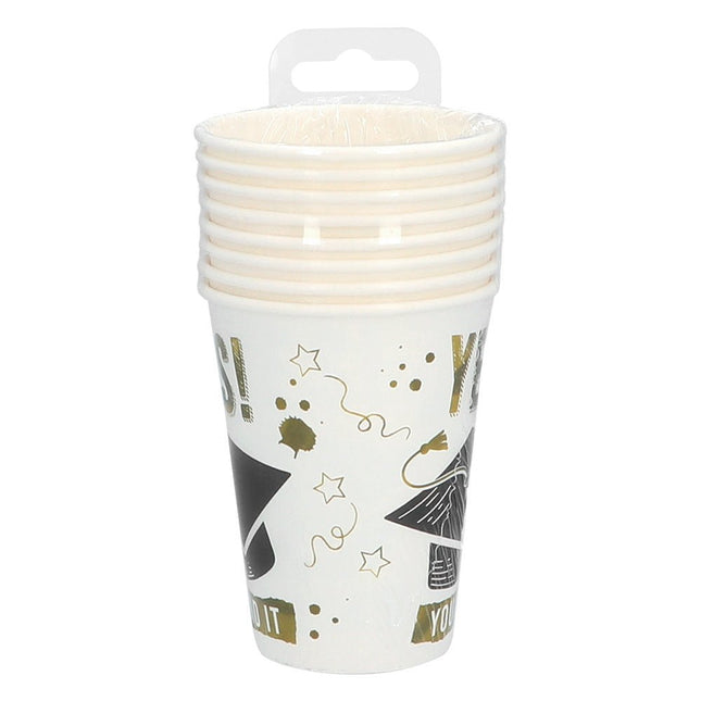 Bekers Yes You Did It 210ml 8st van Boland koop je bij Partywinkel