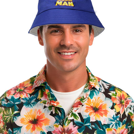 Bier Hoed Blauw van Fiestas Guirca koop je bij Partywinkel