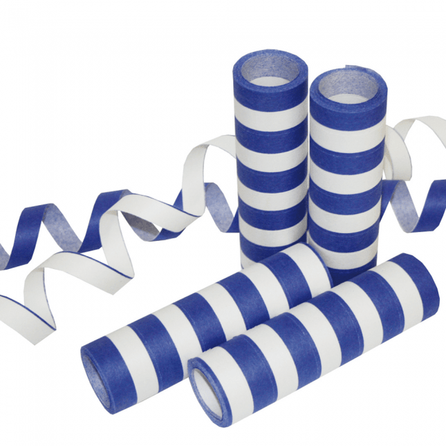 Blauw Wit Serpentine 4m 20 ringen van WeFiesta koop je bij Partywinkel