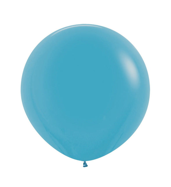 Blauwe Ballonnen Latex 61cm 3st van Sempertex koop je bij Partywinkel
