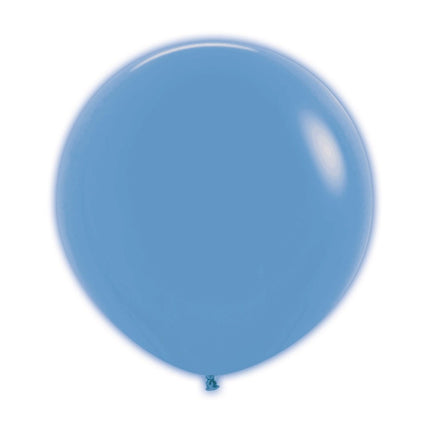 Blauwe Ballonnen Neon 61cm 3st van Sempertex koop je bij Partywinkel