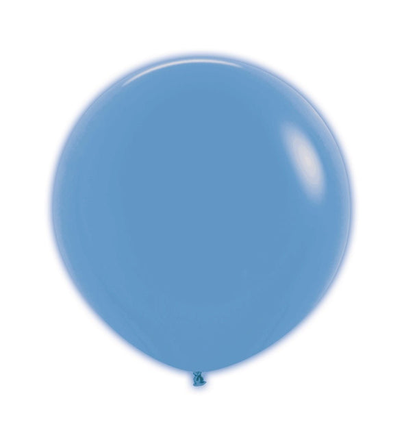 Blauwe Ballonnen Neon 61cm 3st van Sempertex koop je bij Partywinkel