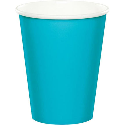 Blauwe Bekers 256ml 24st van Creative Converting koop je bij Partywinkel