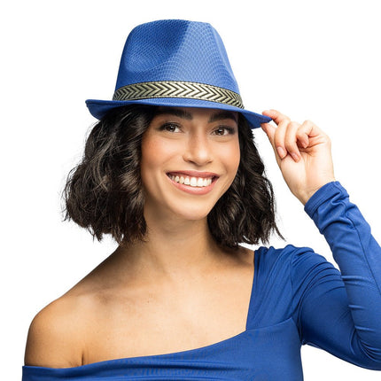 Blauwe Hoed Funky van Boland koop je bij Partywinkel