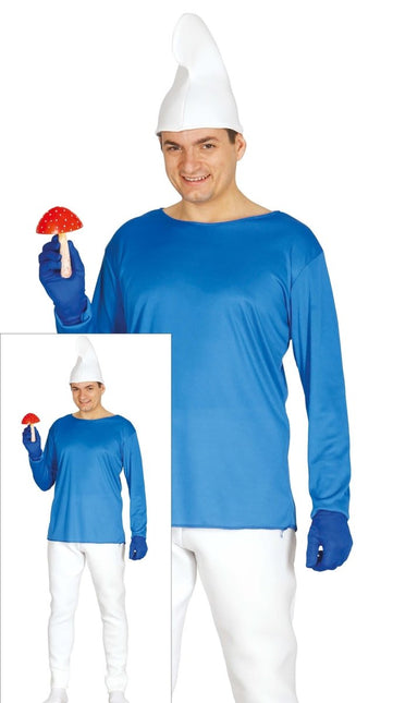 Blauwe Kabouter van Fiestas Guirca koop je bij Partywinkel