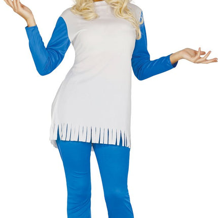 Blauwe Kabouter Kostuum Dames van Fiestas Guirca koop je bij Partywinkel