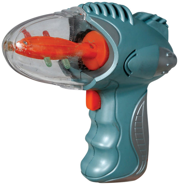 Blauwe Nep Pistool 18cm van Fiestas Guirca koop je bij Partywinkel