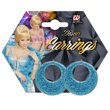 Blauwe Oorbellen van Widmann koop je bij Partywinkel