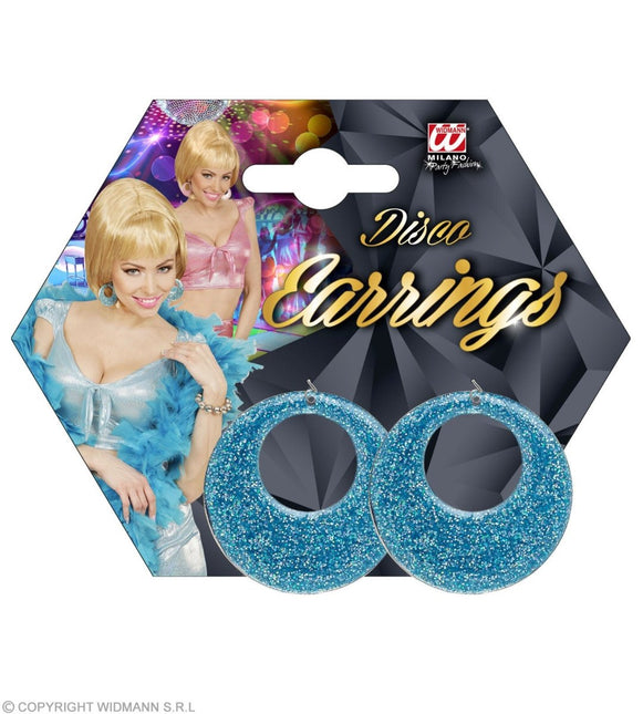 Blauwe Oorbellen van Widmann koop je bij Partywinkel