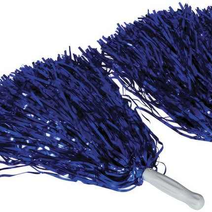 Blauwe Pompoms 2st van Fiestas Guirca koop je bij Partywinkel