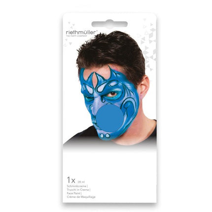 Blauwe Schmink 28ml van Riethmueller koop je bij Partywinkel