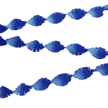 Blauwe Slingers Crepe 24m van WeFiesta koop je bij Partywinkel