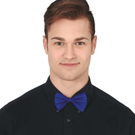 Blauwe Strik 11cm van Fiestas Guirca koop je bij Partywinkel