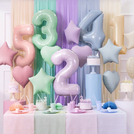 Blauwe Taartplateu 24cm van Partydeco koop je bij Partywinkel