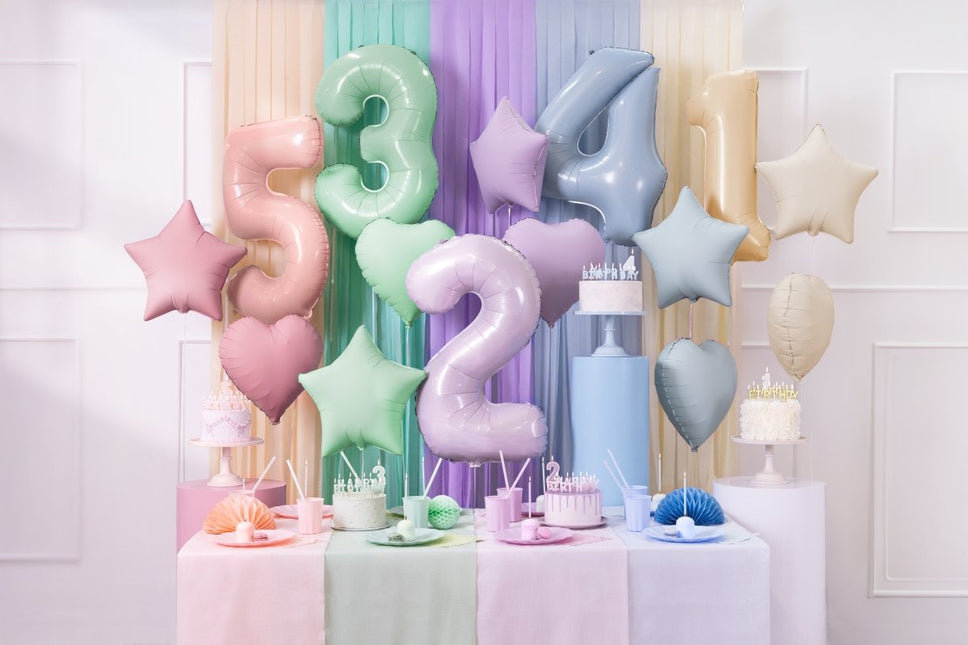 Blauwe Taartplateu 24cm van Partydeco koop je bij Partywinkel