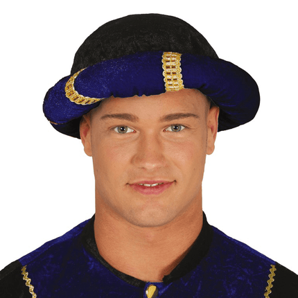 Blauwe Tulband van Fiestas Guirca koop je bij Partywinkel