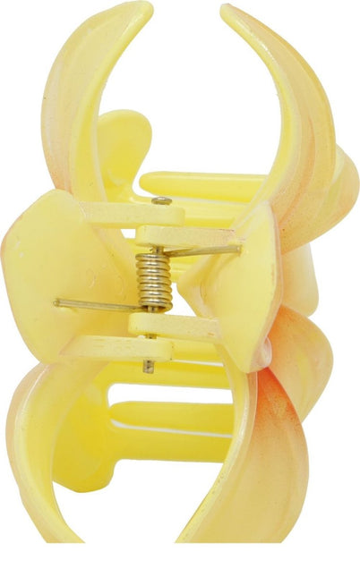 Bloem Haarclip Geel van Fiestas Guirca koop je bij Partywinkel