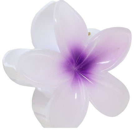 Bloem Haarclip Paars van Fiestas Guirca koop je bij Partywinkel