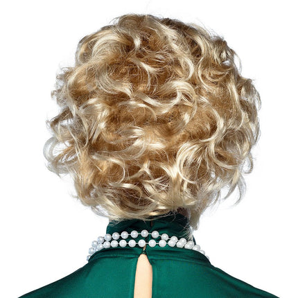 Blonde Pruik Kort van Boland koop je bij Partywinkel