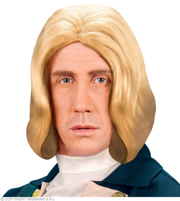 Blonde Pruik Lakei van Widmann koop je bij Partywinkel
