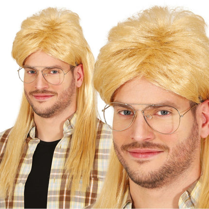 Blonde Pruik Manen van Fiestas Guirca koop je bij Partywinkel