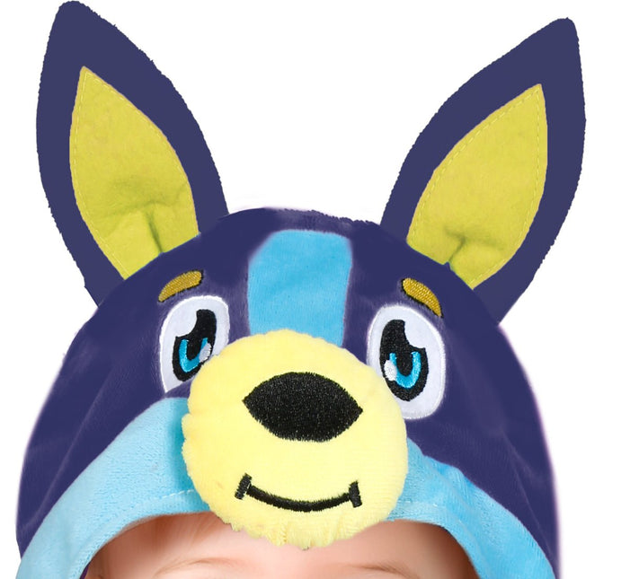 Bluey Kostuum Blauw Baby Onesie van Fiestas Guirca koop je bij Partywinkel