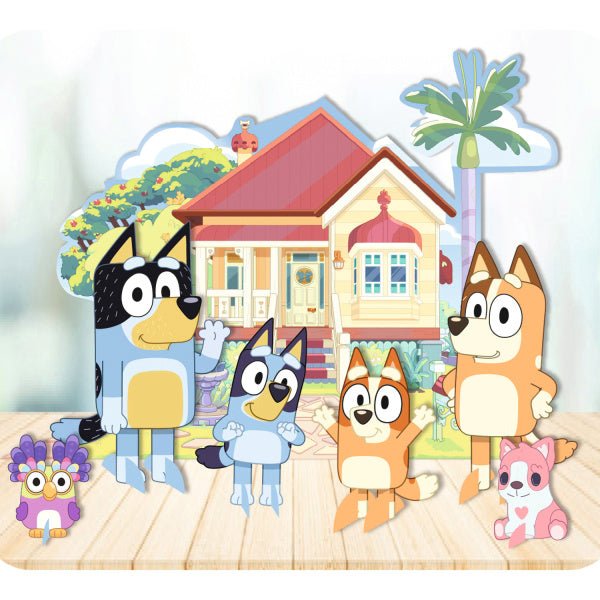 Bluey Tafeldecoratie Set van Riethmueller koop je bij Partywinkel